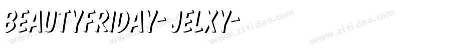 Beautyfriday-jELXy字体转换