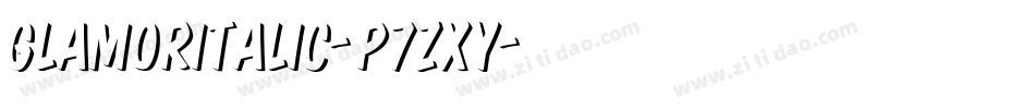 GlamorItalic-p7ZXy字体转换