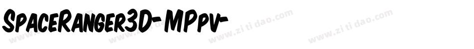 SpaceRanger3D-MPpv字体转换