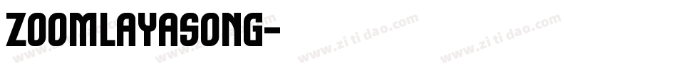 ZoomlaYasong字体转换