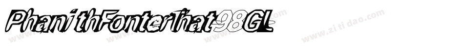 PhanithFonterThat-98GL字体转换