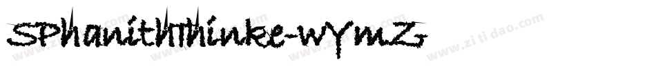 SPhanithThinke-wYmZ字体转换