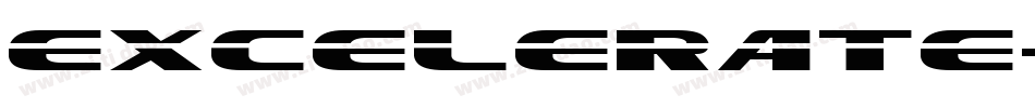 excelerate字体转换
