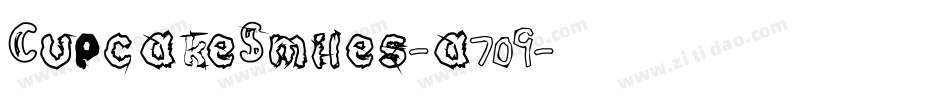 CupcakeSmiles-a709字体转换