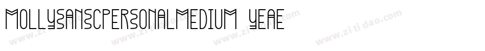 MollysanscpersonalMedium-yeae字体转换