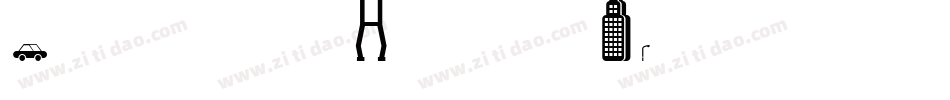 AerodynamicOblique-ZXyz字体转换