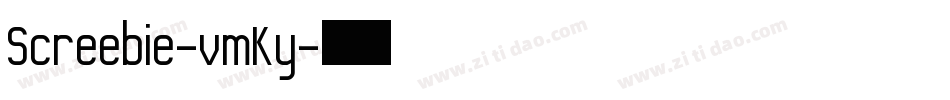 Screebie-vmKy字体转换