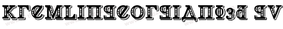 KremlinGeorgianI3D-GvOG字体转换