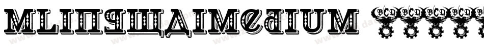 mlingwaimedium字体转换