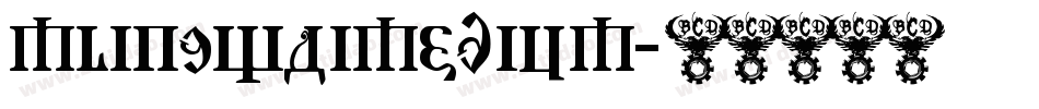 mlingwaimedium字体转换