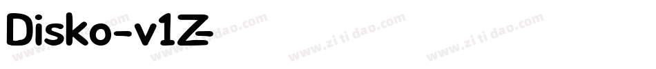 Disko-v1Z字体转换