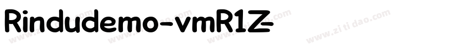 Rindudemo-vmR1Z字体转换