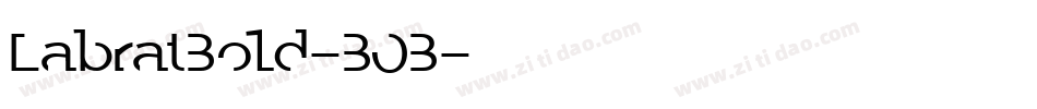 LabratBold-BOB字体转换