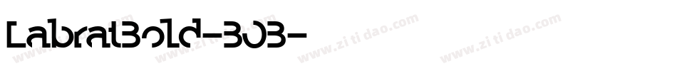 LabratBold-BOB字体转换
