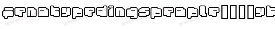 FenotypeDingsPeople05-4yBx字体转换