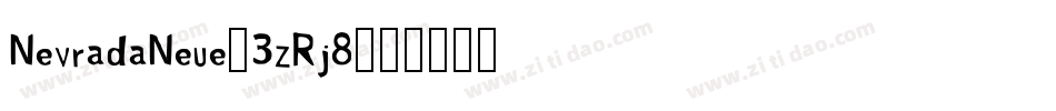 NevradaNeue-3zRj8字体转换
