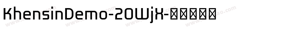 KhensinDemo-2OWjX字体转换