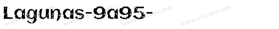 Lagunas-9a95字体转换