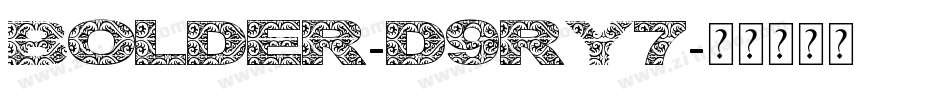 Bolder-d9rY7字体转换