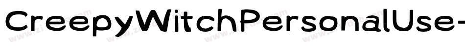 CreepyWitchPersonalUse-GOvXq字体转换