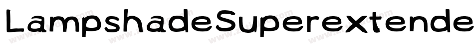 LampshadeSuperextended-65xq字体转换