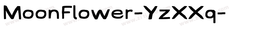 MoonFlower-YzXXq字体转换