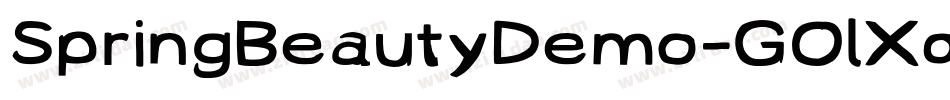 SpringBeautyDemo-GOlXq字体转换 SpringBeautyDemo-GOlXq字体转换