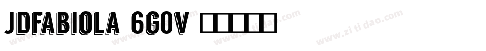 Jdfabiola-6gOv字体转换