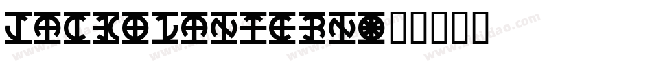 JackOLantern字体转换