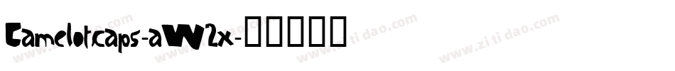 Camelotcaps-aW2x字体转换