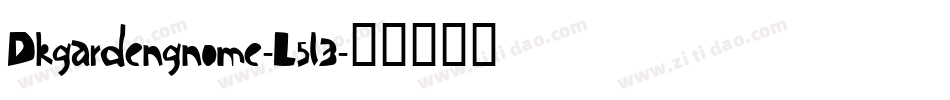 Dkgardengnome-L5l3字体转换