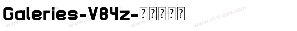 Galeries-V84z字体转换