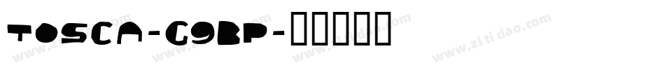 Tosca-g9BP字体转换