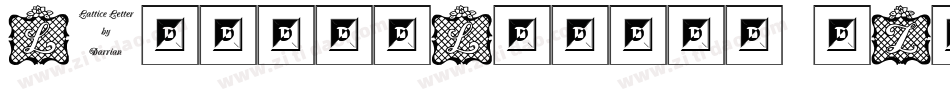 LatticeLetter-eZgO字体转换