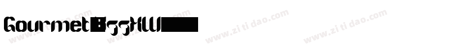 Gourmet-K77XW字体转换