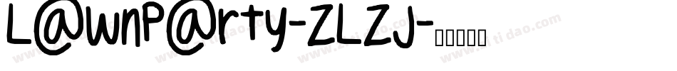 LawnParty-ZLZJ字体转换