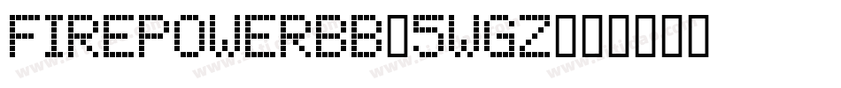 FirepowerBb-5Wgz字体转换