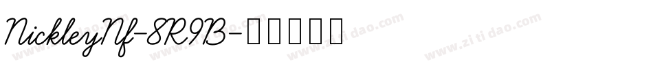 NickleyNf-8R9B字体转换