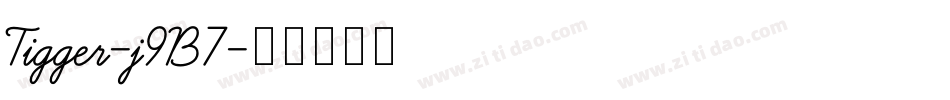 Tigger-j9B7字体转换 Tigger-j9B7字体转换