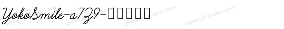 YokoSmile-a7Z9字体转换
