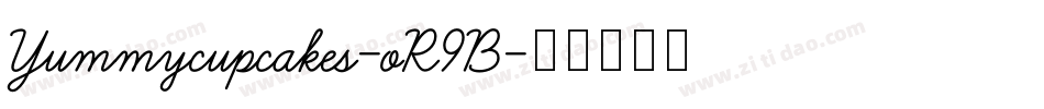 Yummycupcakes-oR9B字体转换