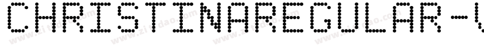 ChristinaRegular-vp7D字体转换
