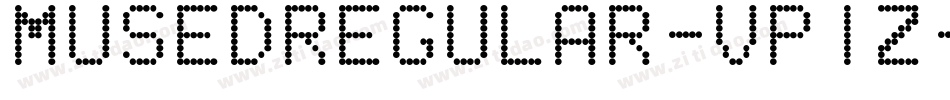 MusedRegular-vP1Z字体转换