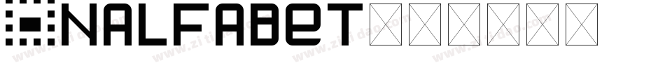 Analfabet字体转换