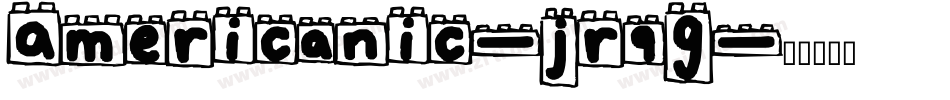 Americanic-jr9G字体转换