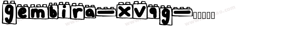 Gembira-XV9g字体转换