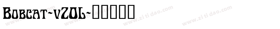 Bobcat-vZ0L字体转换 Bobcat-vZ0L字体转换