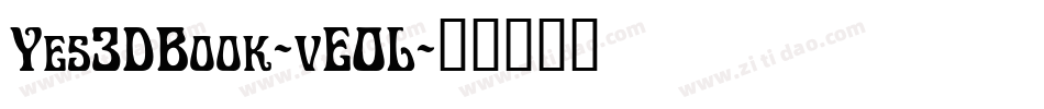Yes3DBook-vE0L字体转换
