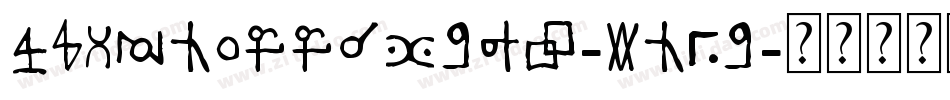Flickerrandom-PK8d字体转换