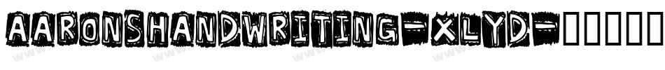 AaronsHandwriting-XLYd字体转换